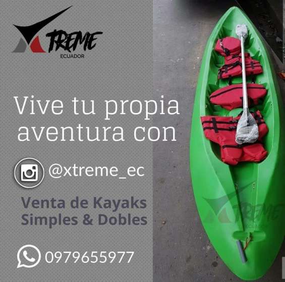 Venta de kayaks para una y dos personas en Guayaquil Otros Servicios